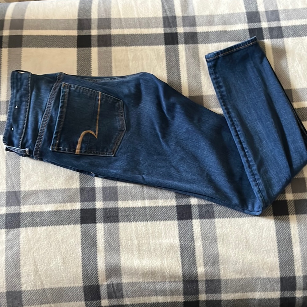 AE super super stretch jeggings